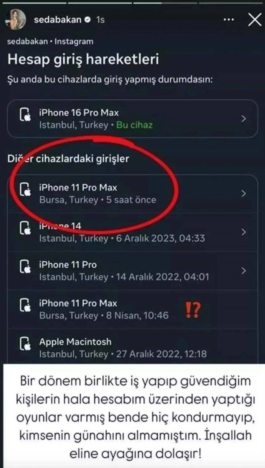 Seda Bakan "Kimsenin günahını almamıştım" diyerek açıkladı: İnşallah eli ayağına dolaşır 4